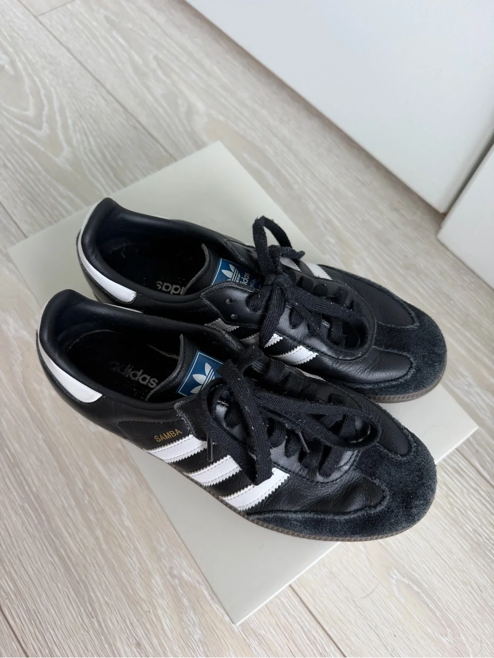 adidas Black & White Unisex Samba Sneakers